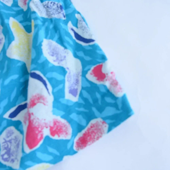 Vintage UMI Collections by Anne Crimmins  Teal Blouse & Midi Skirt Set Size 4 - Picture 11 of 15